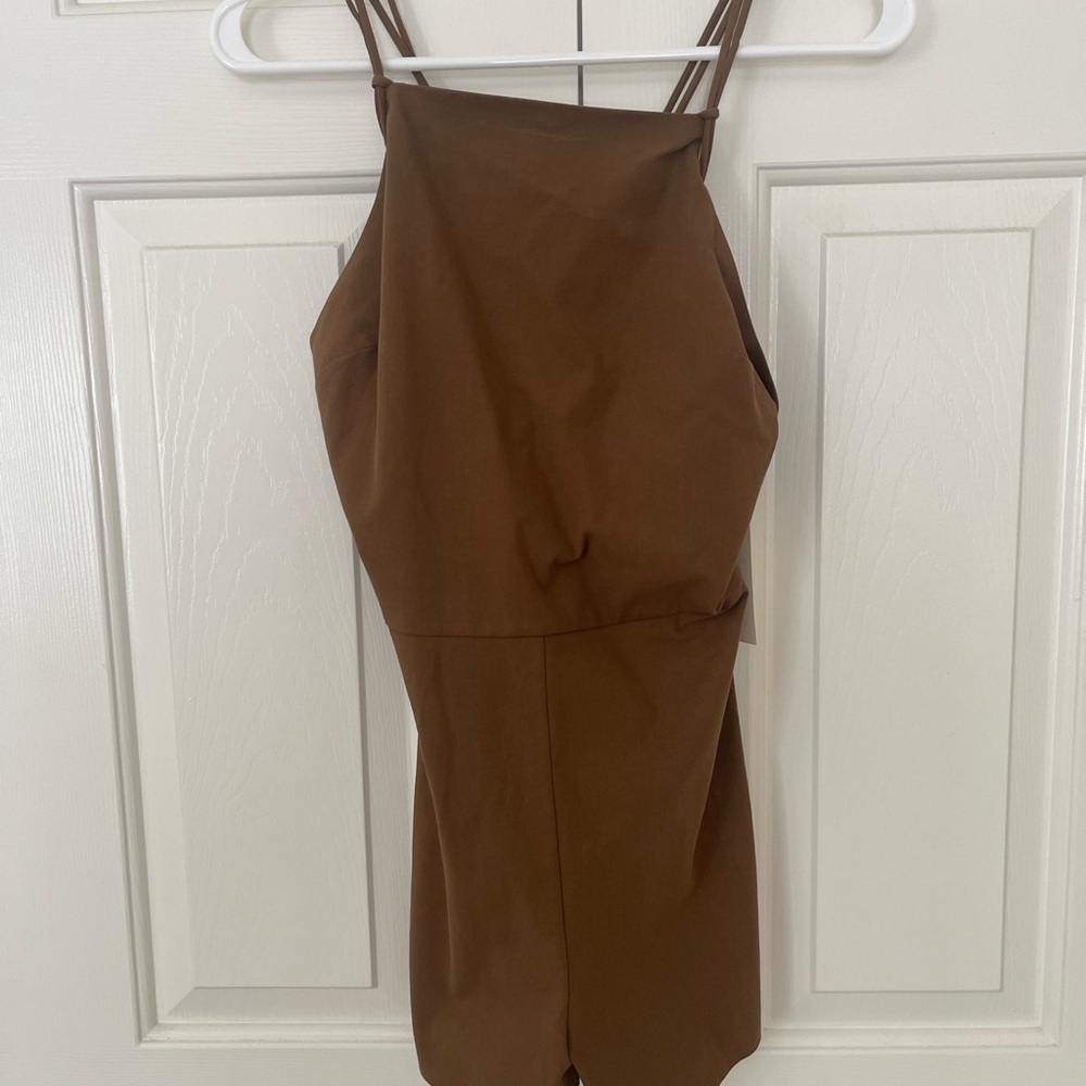 Maeve strappy micro romper - Picture 3 of 5